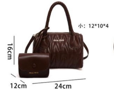 Bolso duo Crossbody Mi-u Mi-u para dama 812