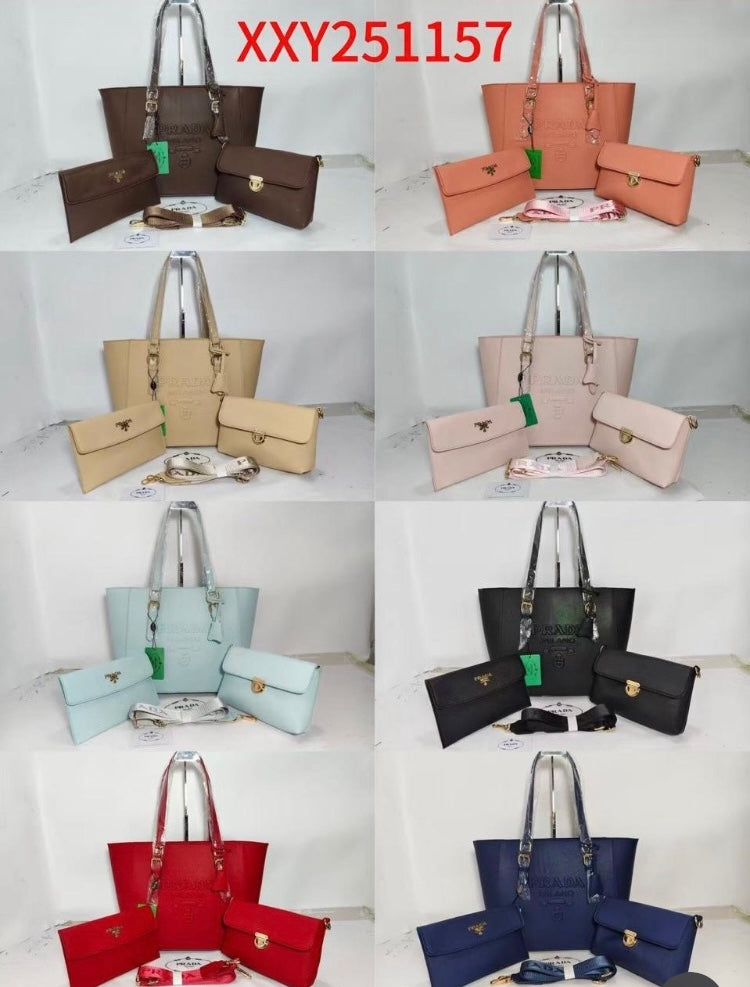Bolsa triple para dama pra/ da Xxy251157