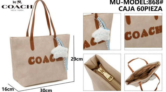 Bolsa para dama Tote coach 868