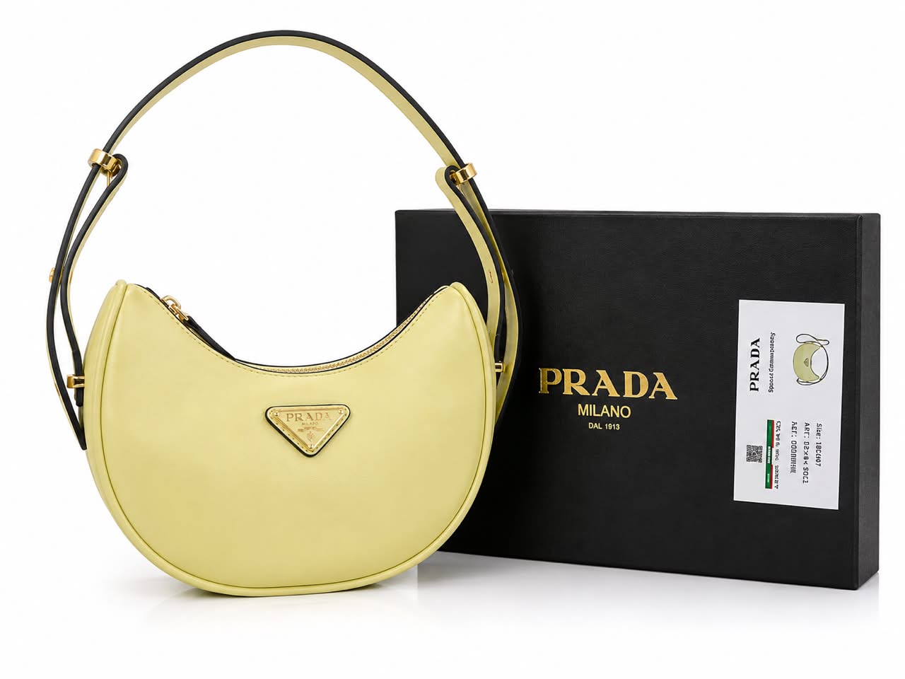 Bolsa Crossbody para Dama Pra/da (Incluye Caja) 5875