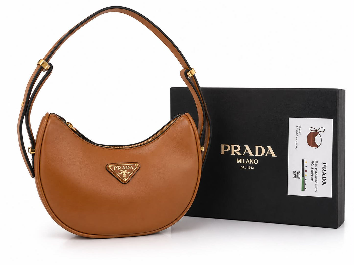 Bolsa Crossbody para Dama Pra/da (Incluye Caja) 5875